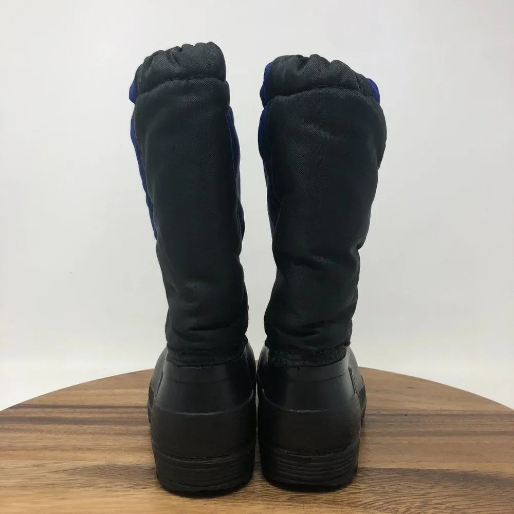 Sorel Kids Blue and Black Snow Boots